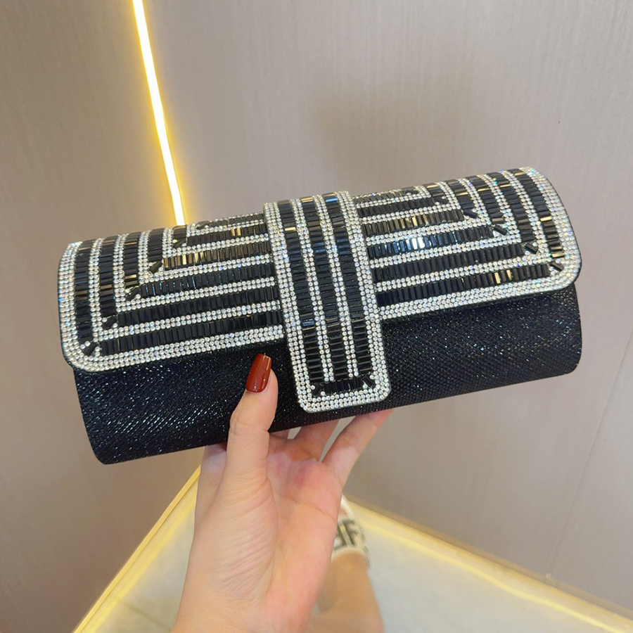 Luxury Bags Discount - Luxury Glitter Evening Handbag Rhinestone Diamond