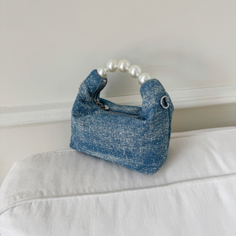 Luxury Bags Denim - Denim Chains Exquisite Crossbody Bags Solid