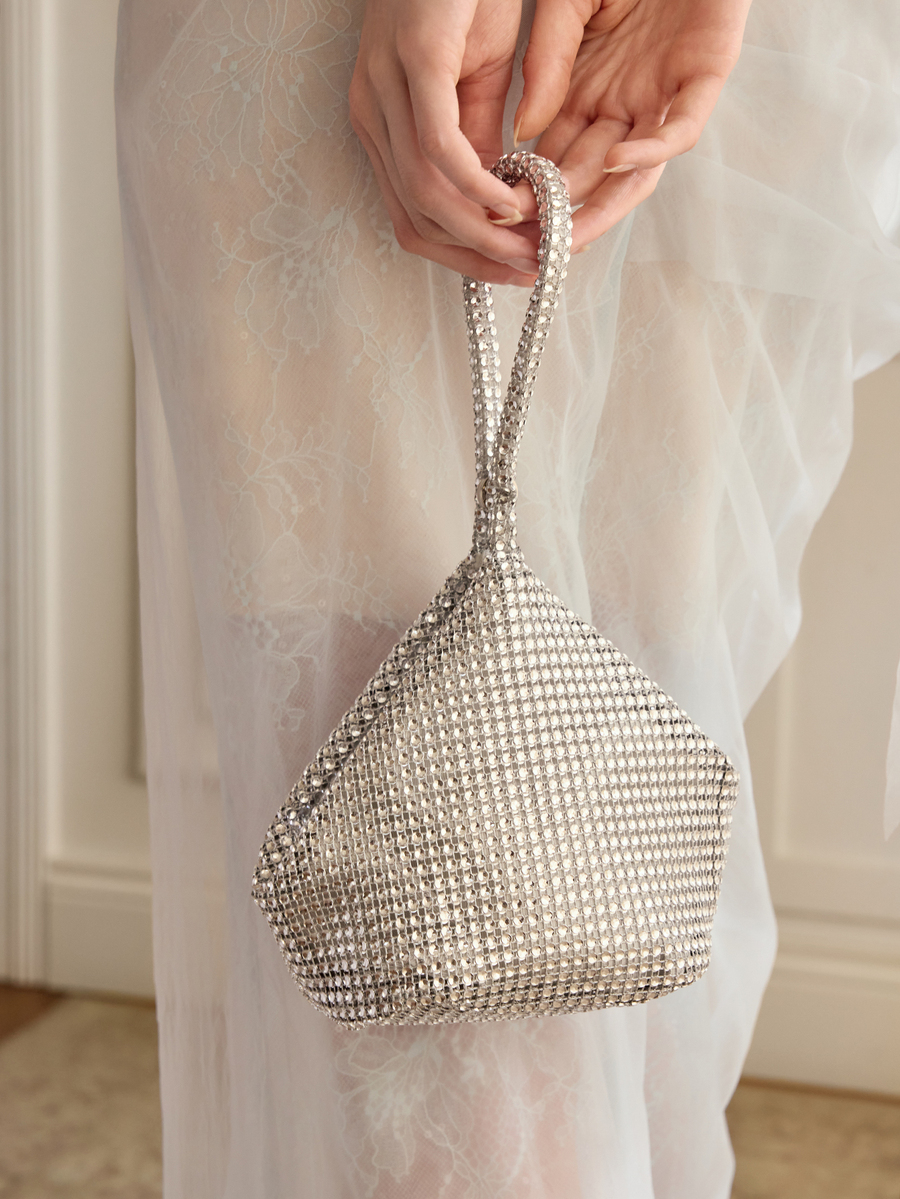 Rhinestone Bucket Bag Mini Dra - Mini Bag Evening Clutch recension och pris