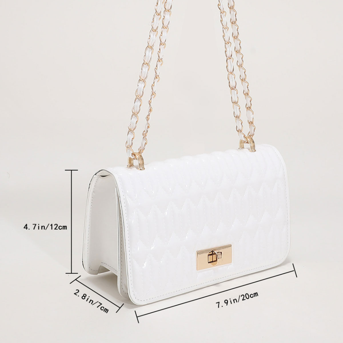 Light Luxury Argyle Quilted Qu - Luxury Quilted Bags recension och pris