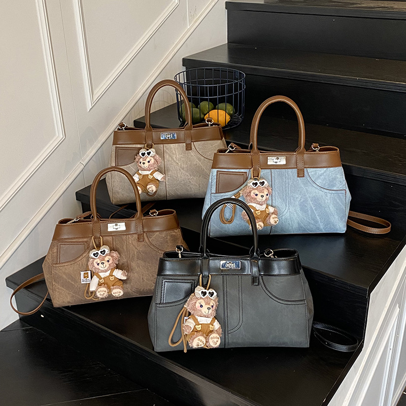 Advanced retro tote bag for su - Luxury Bags Denim recension och pris