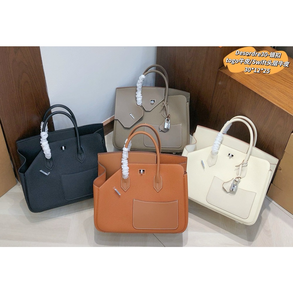 High Texture Handbag New Fashi - Luxury Bags Hermes recension och pris