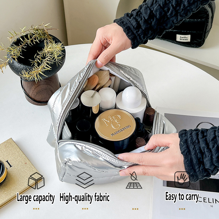 Luxury Large Capacity Makeup B - Luxury Quilted Bags recension och pris