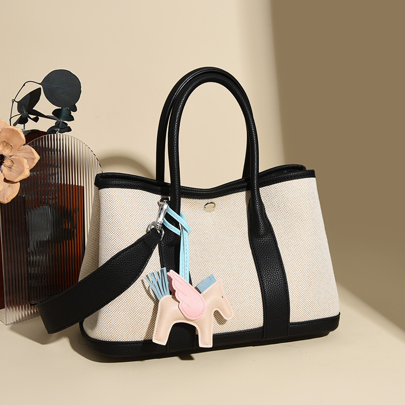 PU leather spliced color-block - Luxury Bags Hermes recension och pris