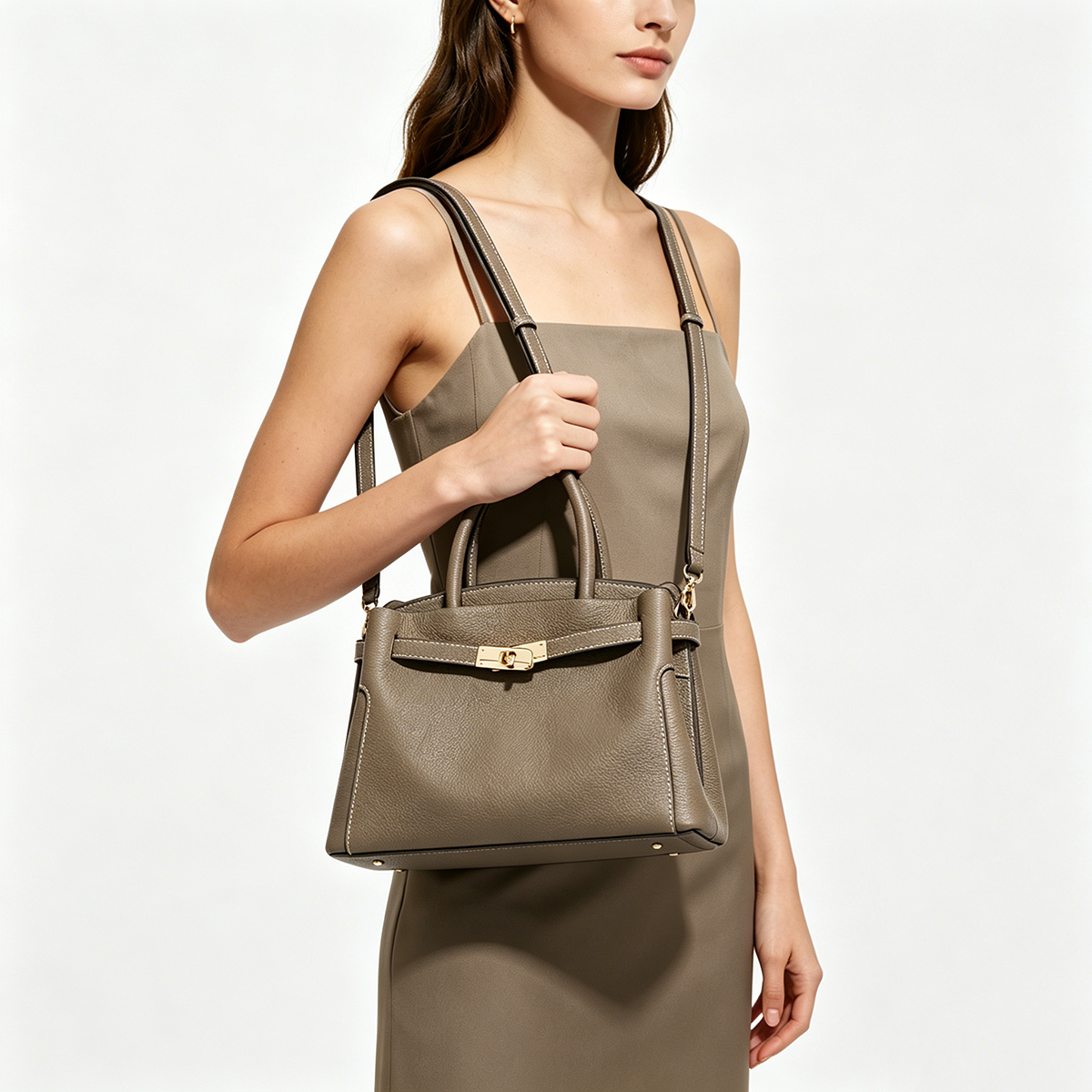 FOXER Genuine Leather Women's  - Luxury Bags For Women Sale recension och pris