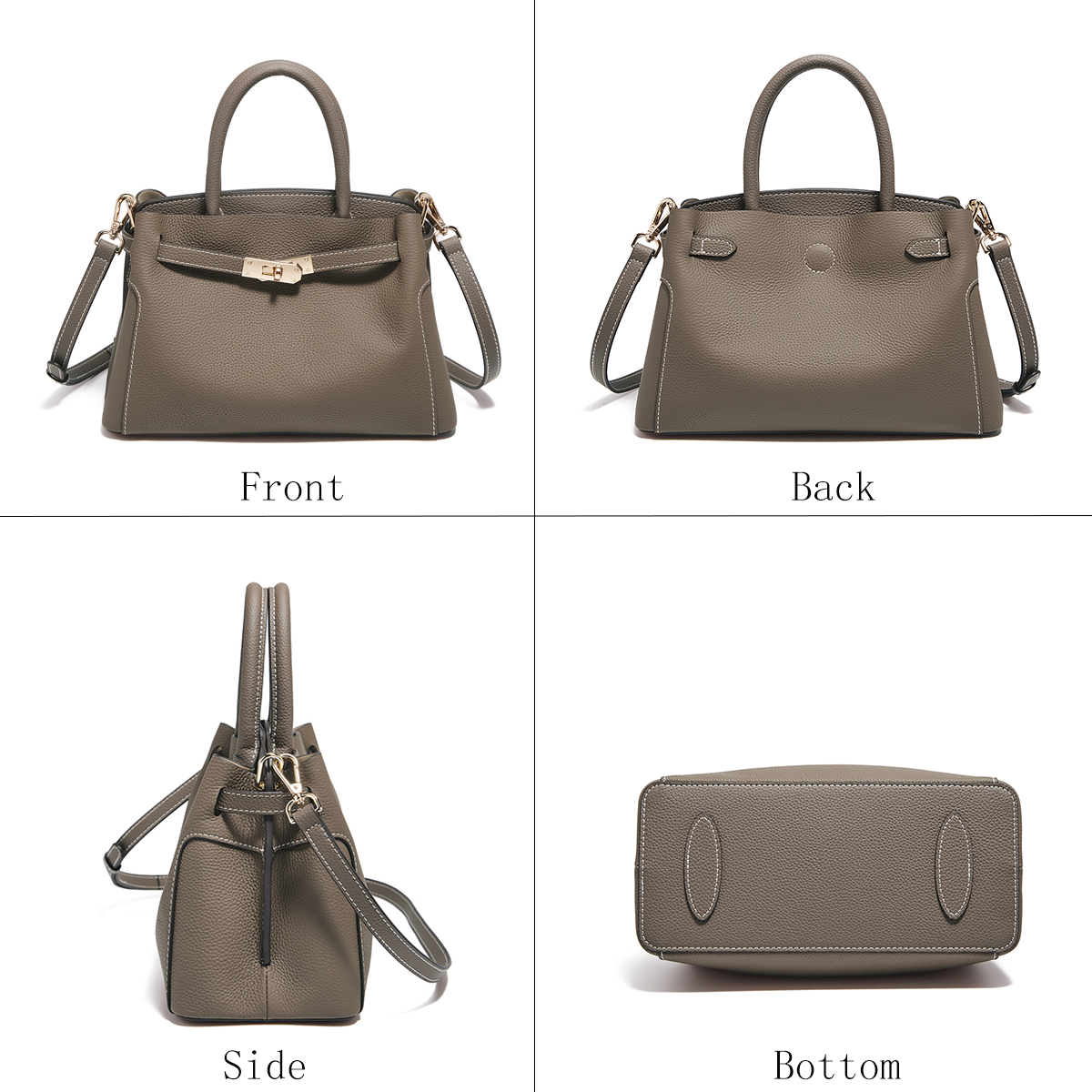 FOXER Genuine Leather Women's  - Luxury Bags For Women Sale recension och pris