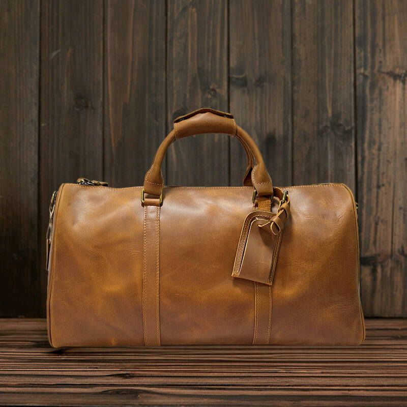 Fashion XZAN Genuine Men's Bag - Genuine Leather Backpack recension och pris