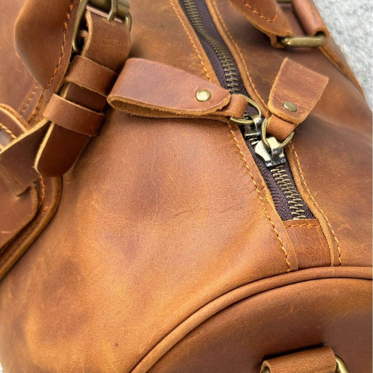 Fashion XZAN Genuine Men's Bag - Genuine Leather Backpack recension och pris