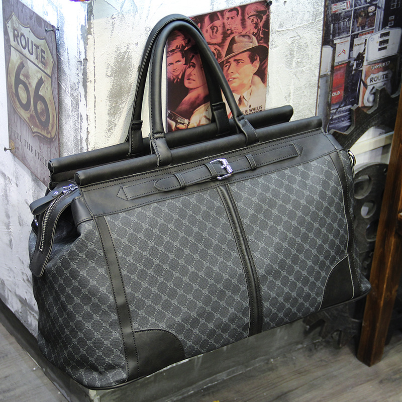 Fashion Plaid Travel Bag Men H - Luxury Bags For Travel recension och pris