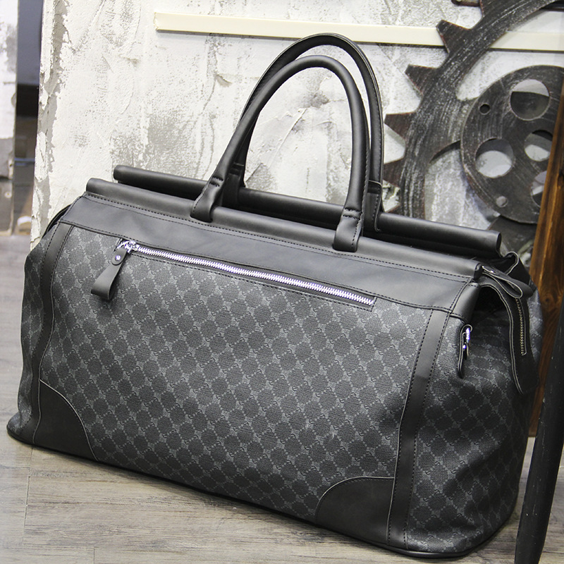 Fashion Plaid Travel Bag Men H - Luxury Bags For Travel recension och pris