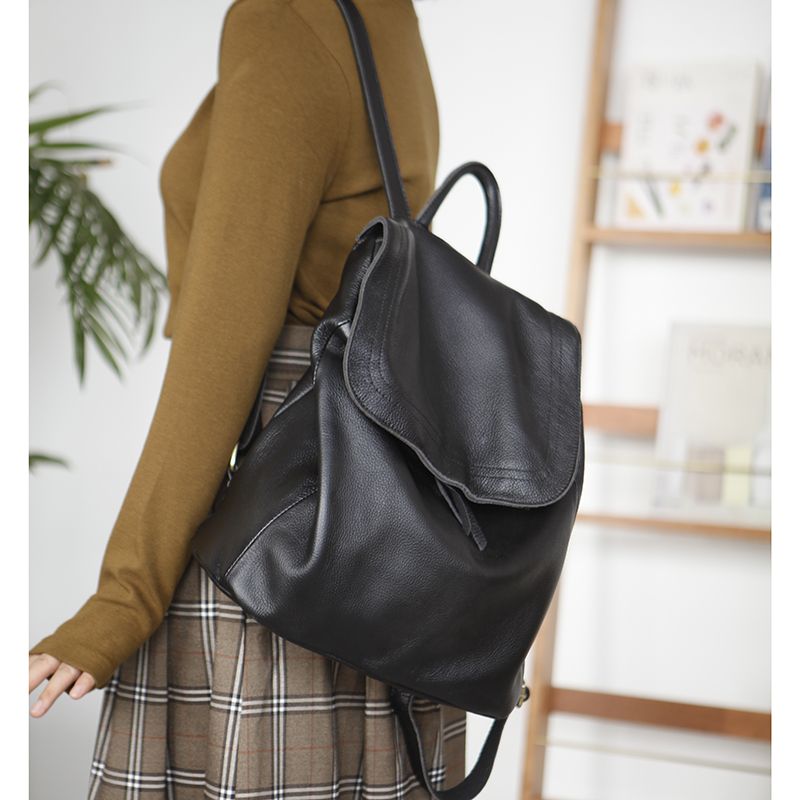 2025 New High Quality Top Laye - Genuine Leather Backpack recension och pris