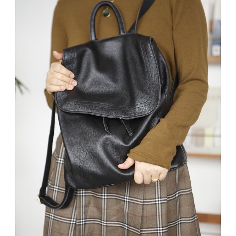 2025 New High Quality Top Laye - Genuine Leather Backpack recension och pris