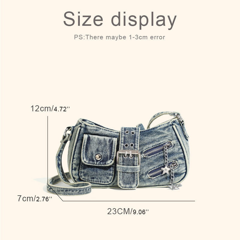 Casual Denim Bags For Women Lu - Luxury Bags Denim recension och pris
