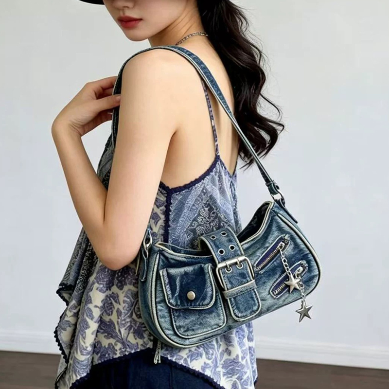 Casual Denim Bags For Women Lu - Luxury Bags Denim recension och pris