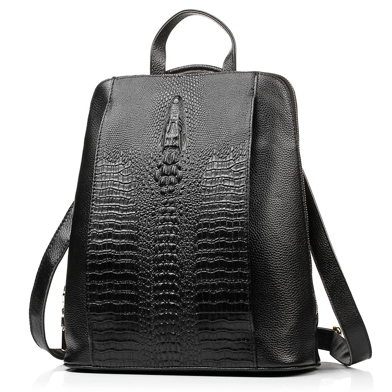 Zency 100% Genuine Leather Kna - Genuine Leather Backpack recension och pris
