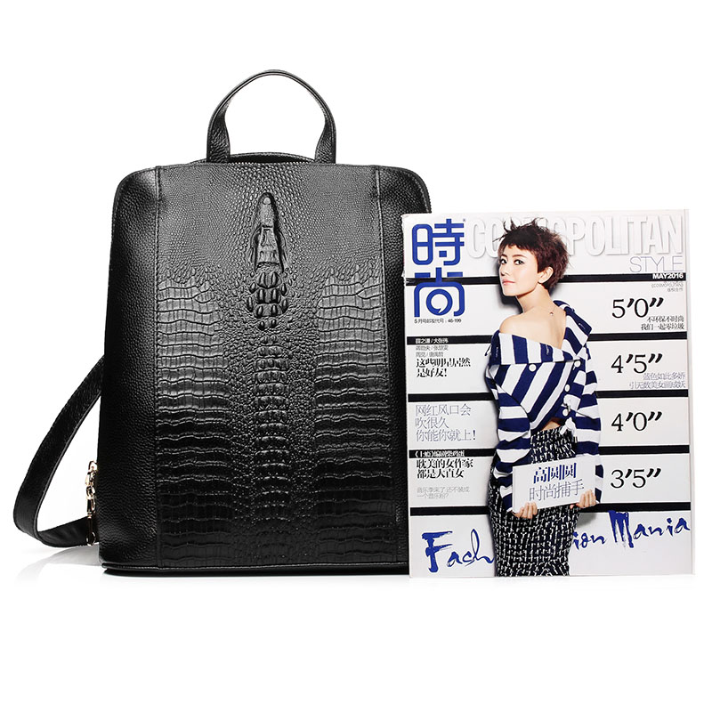 Zency 100% Genuine Leather Kna - Genuine Leather Backpack recension och pris