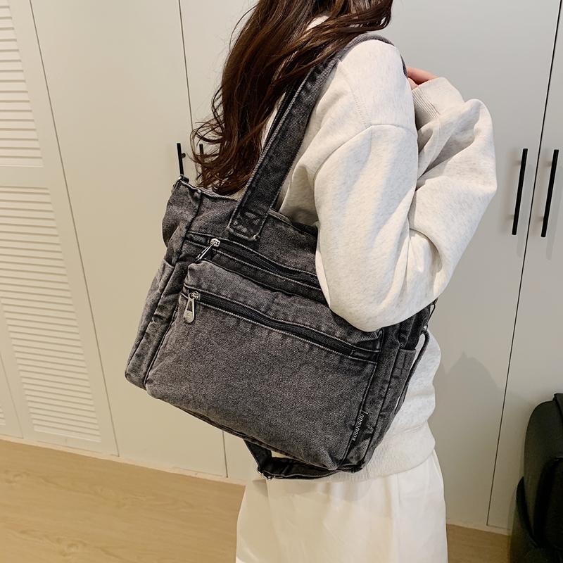 Light Luxury Large Capacity De - Luxury Bags Denim recension och pris
