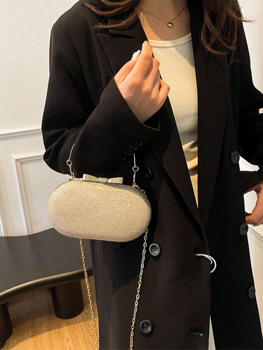 Glitter Sequin Mini Box Clutch - Mini Bag Evening Clutch recension och pris