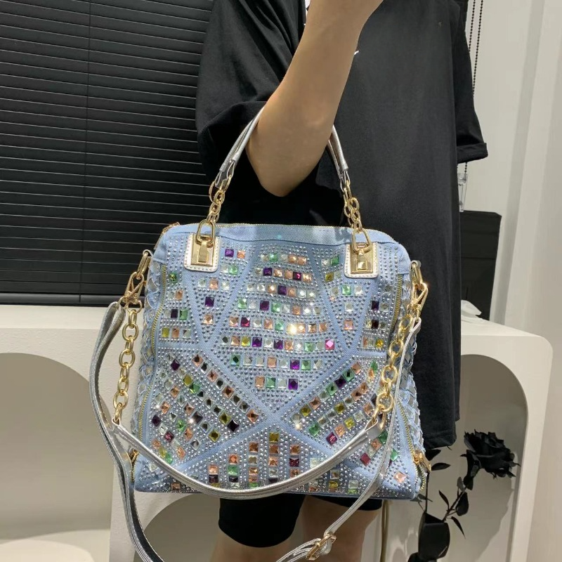 Women's Fashion Denim Braided  - Luxury Quilted Bags recension och pris