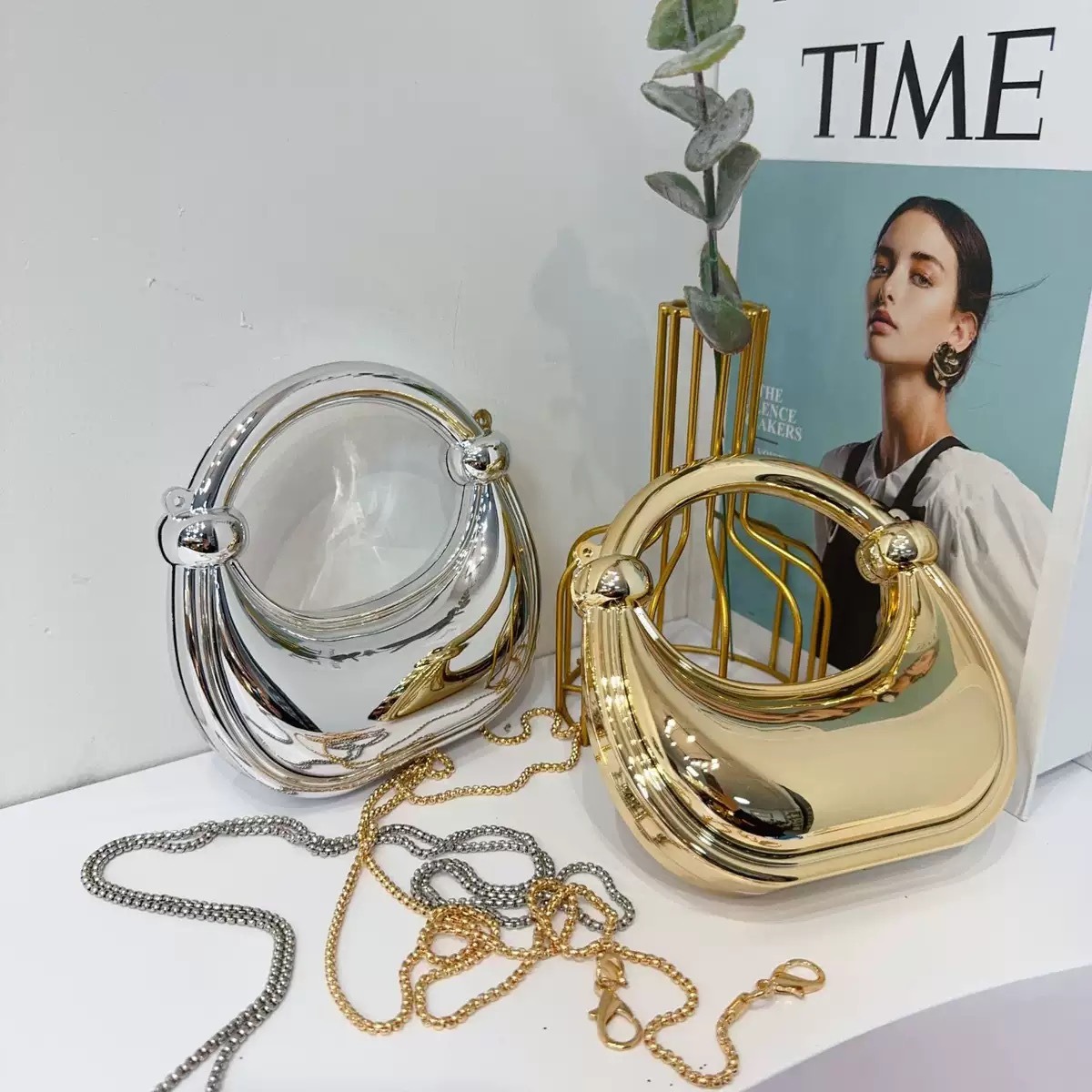 Mini Golden Evening Bag Purses - Mini Bag Evening Clutch recension och pris