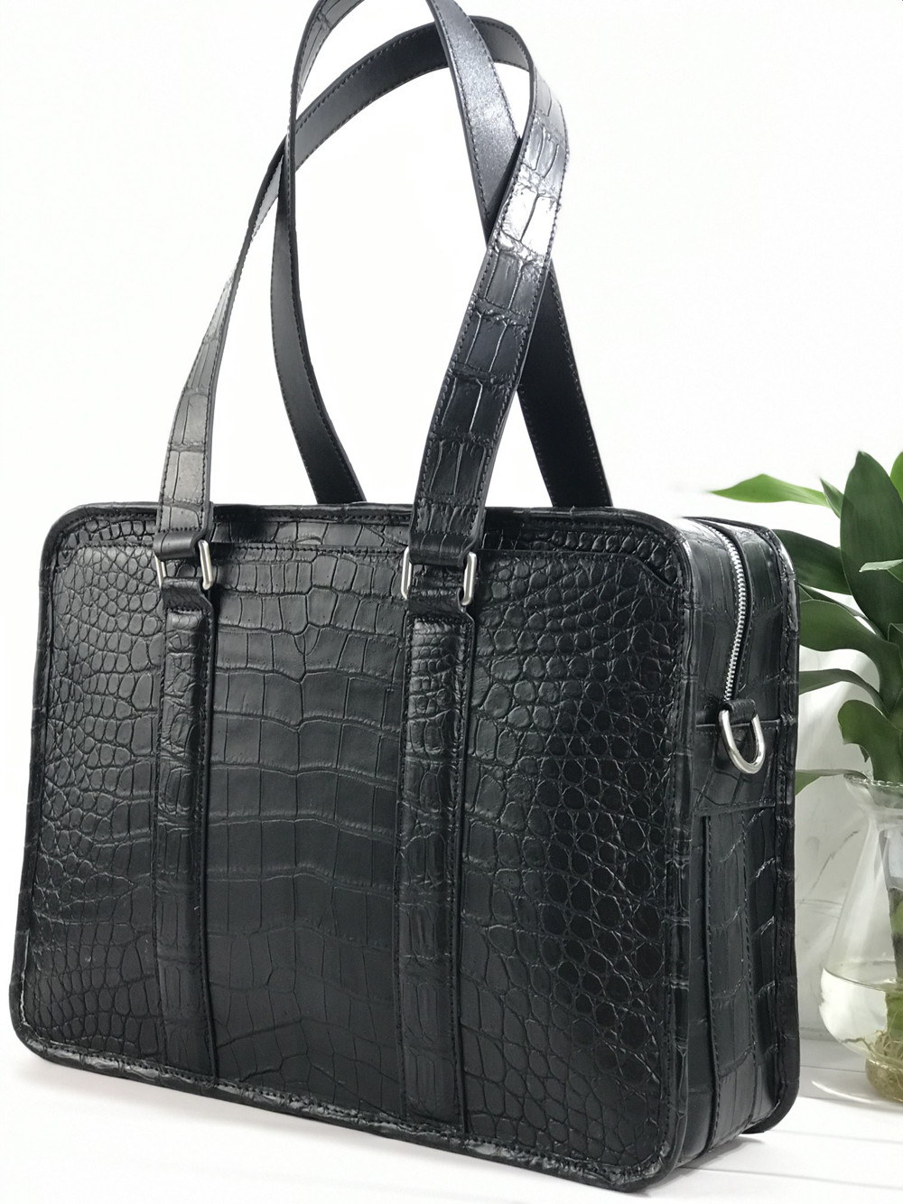 New crocodile leather laptop b - Luxury Bags Laptop recension och pris