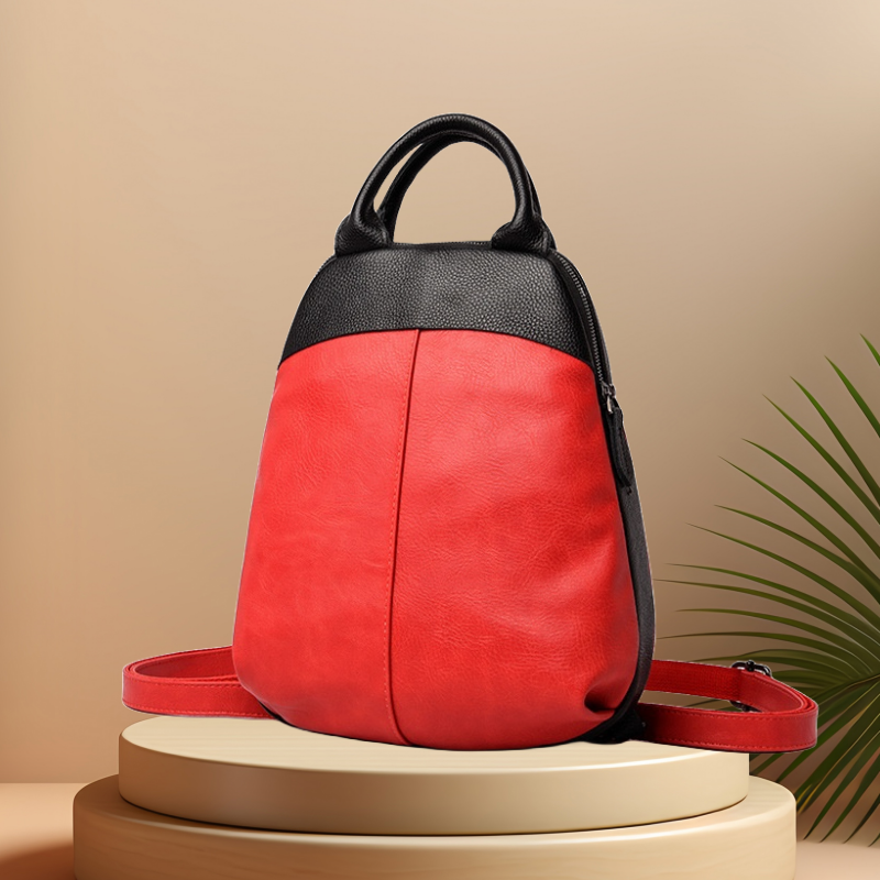 CFUN YA New Luxury Fashion Bac - Genuine Leather Backpack recension och pris