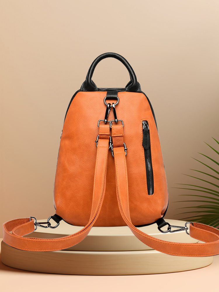 CFUN YA New Luxury Fashion Bac - Genuine Leather Backpack recension och pris
