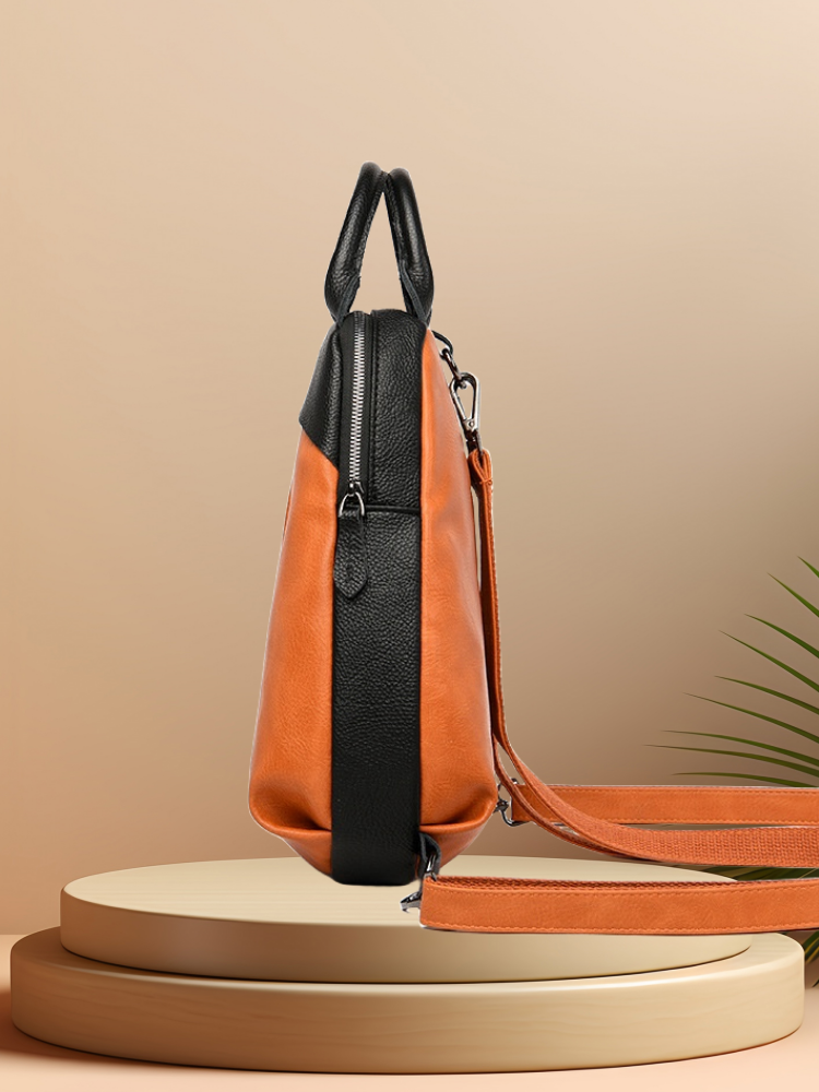 CFUN YA New Luxury Fashion Bac - Genuine Leather Backpack recension och pris