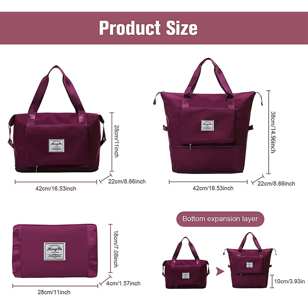 Large Capacity Folding Travel  - Luxury Yoga Bags recension och pris