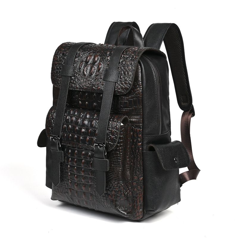 2026 New Fashion Alligator Bra - Genuine Leather Backpack recension och pris