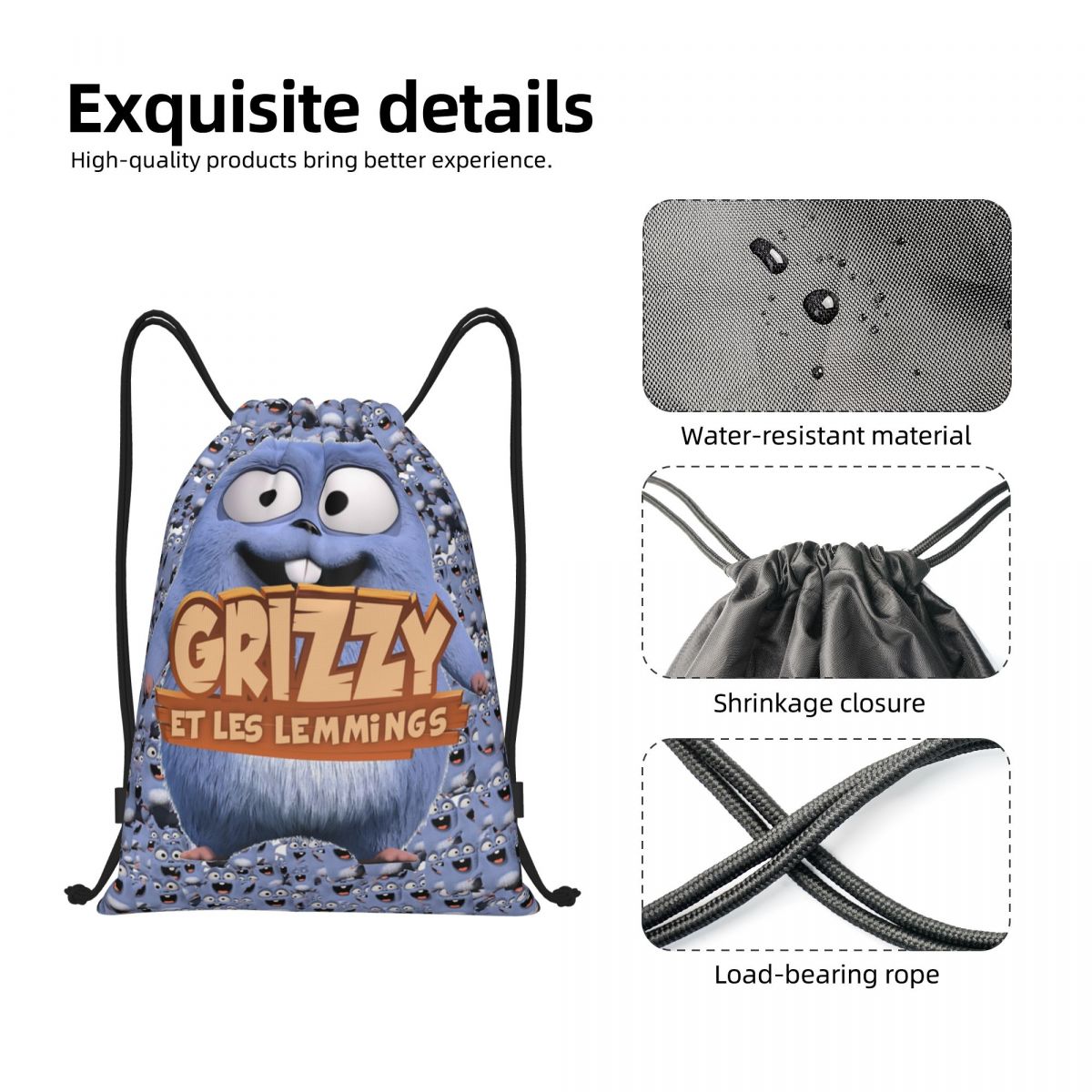 Grizzy And The Lemmings Kids F - Luxury Yoga Bags recension och pris