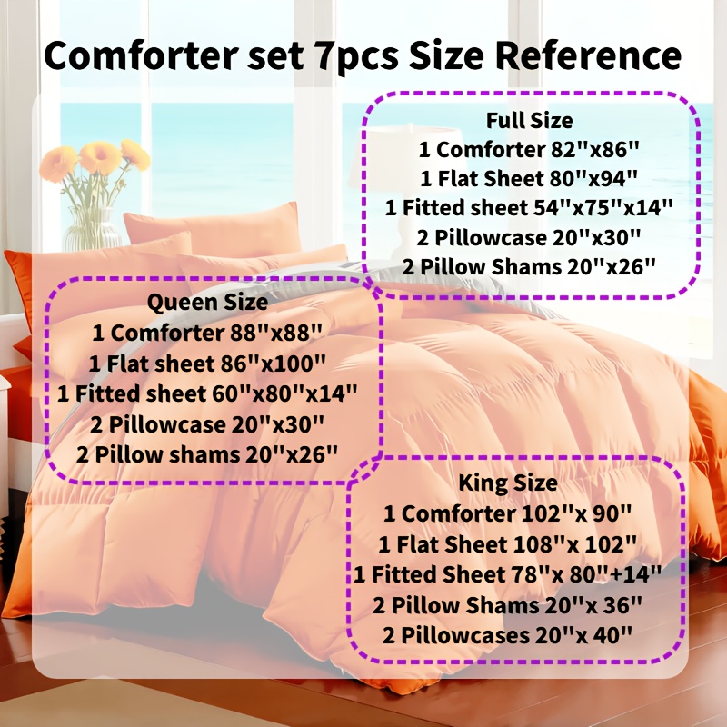 usCosybay 7pcs Luxurious Comfo - Luxury Bags Pakistan recension och pris