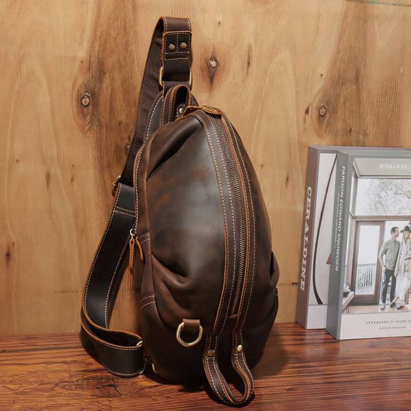 Fashion Design Luxury Men's Sl - Genuine Leather Backpack recension och pris