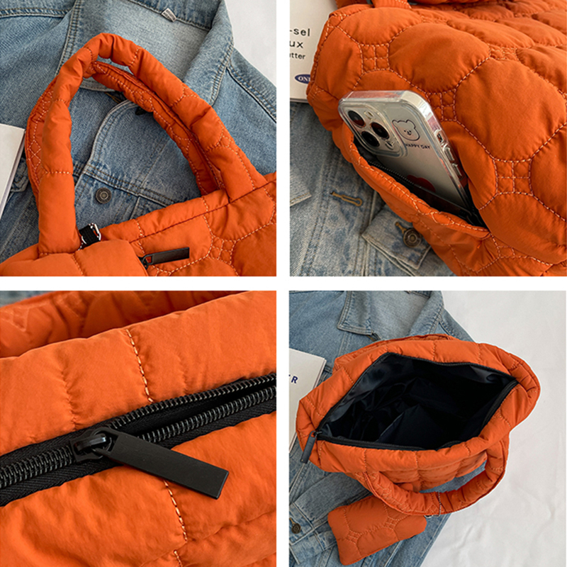 MOODS Padded Shoulder Bag Set  - Luxury Quilted Bags recension och pris