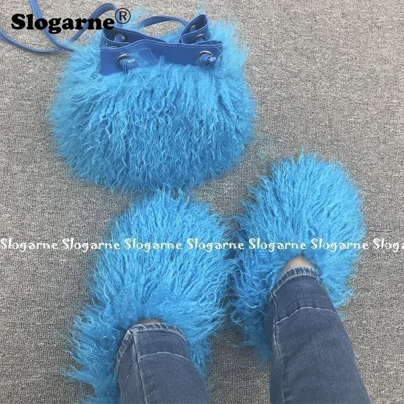 Hot Sale Spring Teddy Fur Slid - Luxury Bags For Women Sale recension och pris