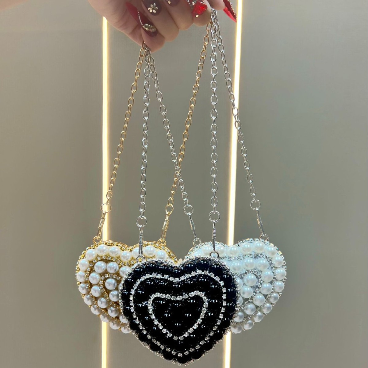 Luxury Rhinestone Crystal Clut - Mini Bag Evening Clutch recension och pris