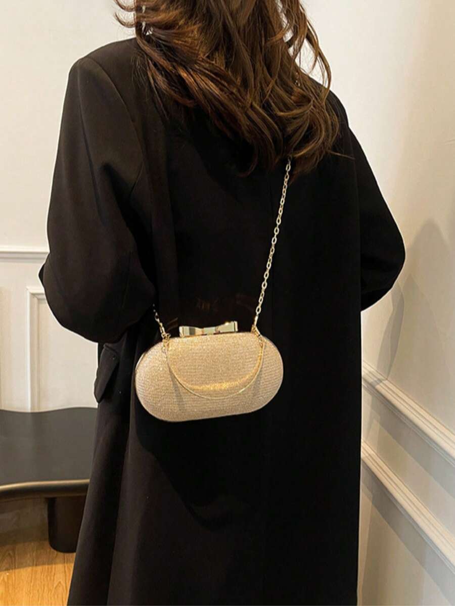 Glitter Sequin Mini Box Clutch - Mini Bag Evening Clutch recension och pris