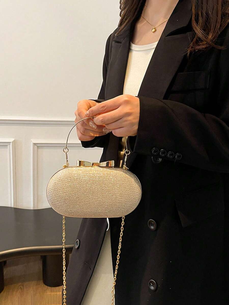 Glitter Sequin Mini Box Clutch - Mini Bag Evening Clutch recension och pris